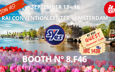 Join SYES at IBC SHOW 2024!