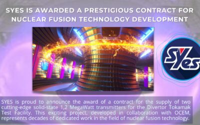 EXCITING NEWS: SYES Awarded Prestigious Contract for Nuclear Fusion Technology Development.