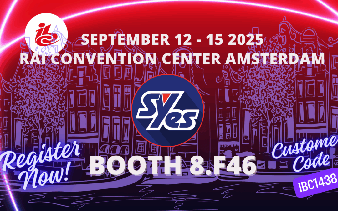Meet Us at IBC 2025 –  Stand F46!