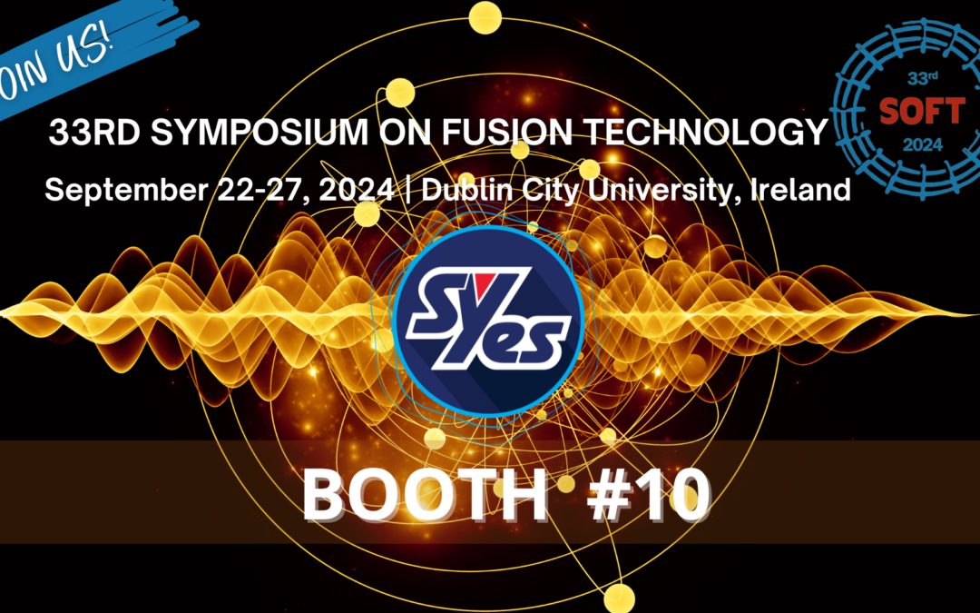 SYES @ 33rd Symposium on Fusion Technology -SOFT 2024- in Dublin